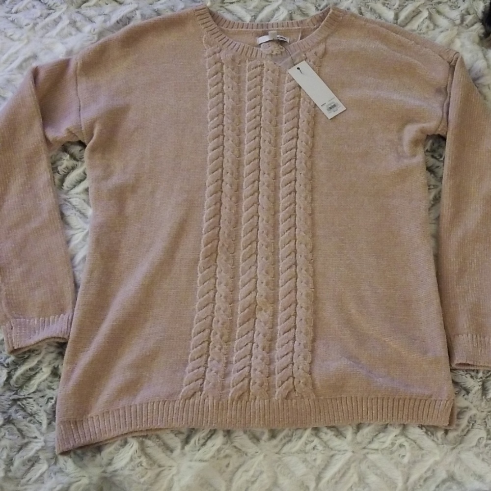 Felt sweater